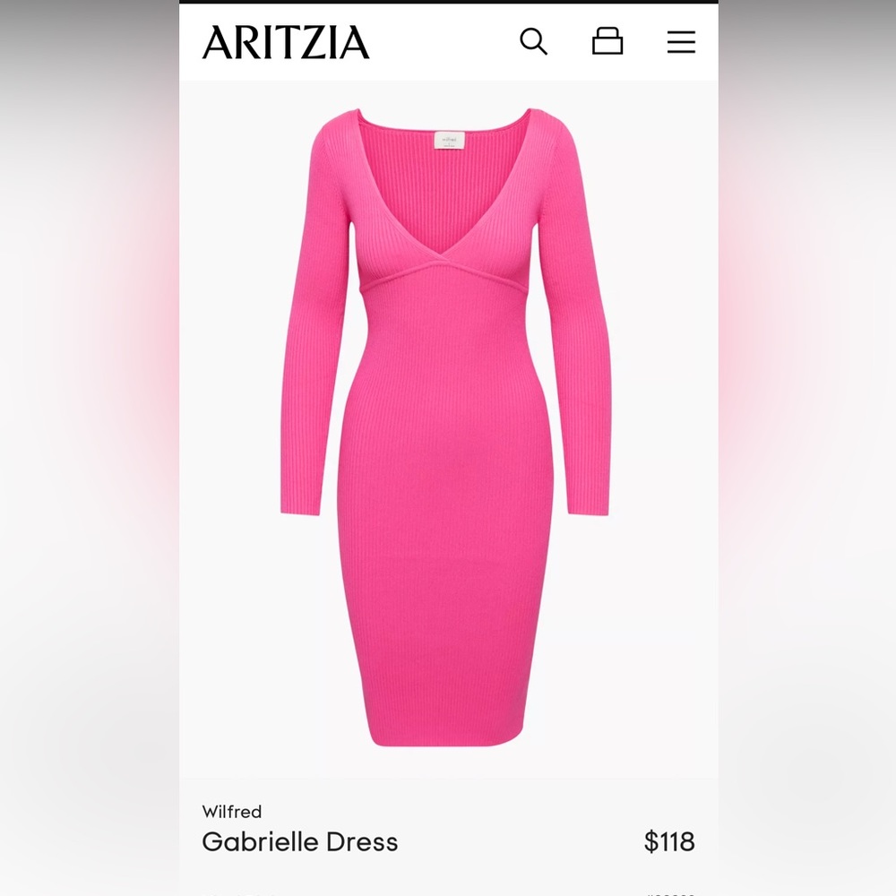 ARITZIA Wilfred
Gabrielle Dress